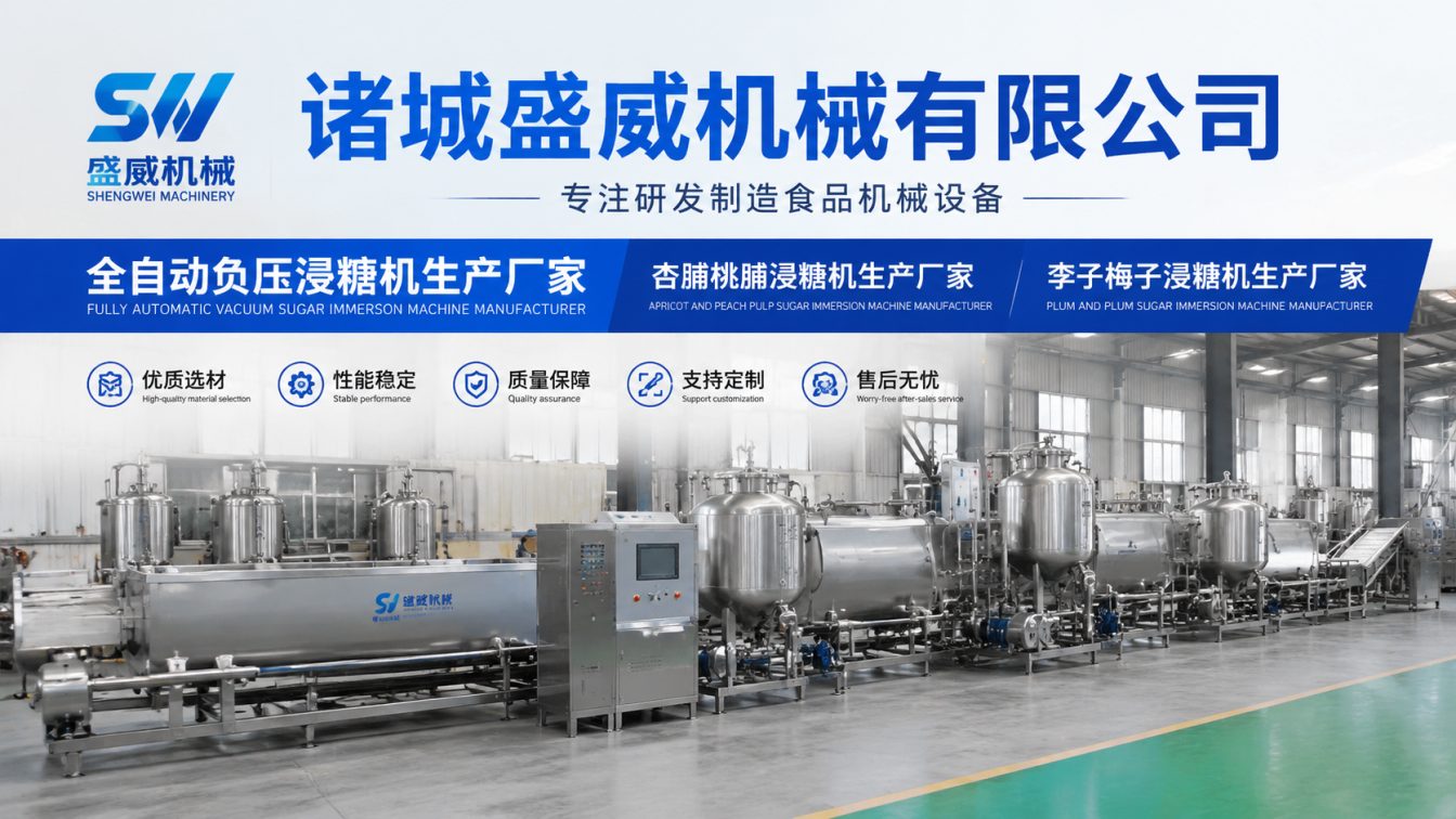 平凉为果脯加工提供负压浸糖方案